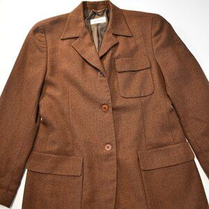 Vintage Barry Bricken Women's Blazer-3 Button Front-Pockets-Size 8